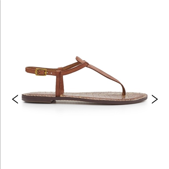 Sam Edelman Gigi Thong Sandal Saddle Leather - Picture 3 of 6